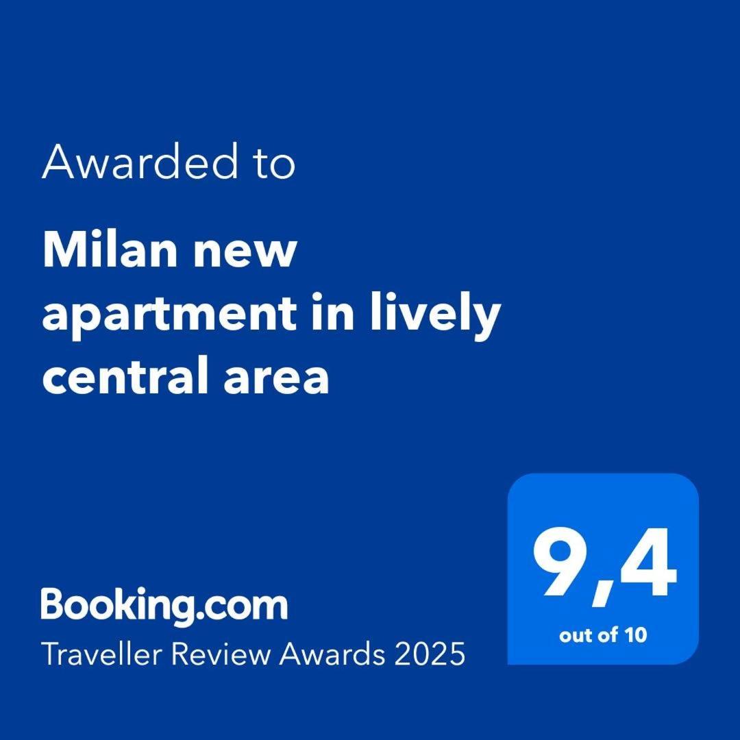 Milan New Apartment In Lively Central Area Экстерьер фото